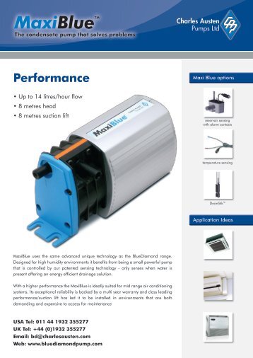 Download the Maxi Blue Condensate Pump Sales Leaflet for full ...