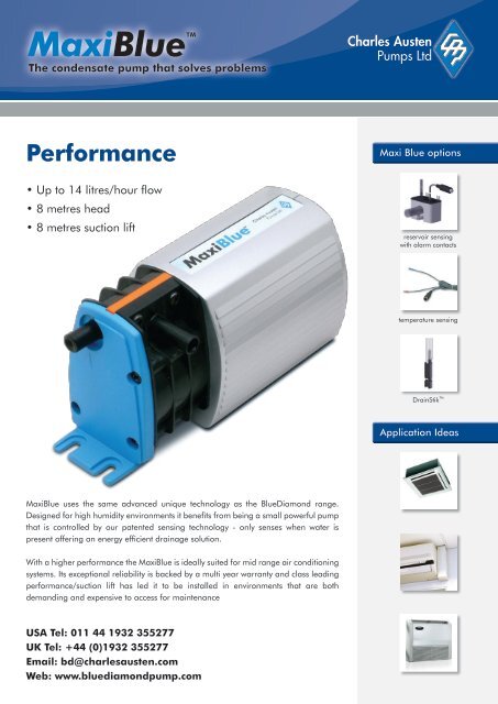 Download the Maxi Blue Condensate Pump Sales Leaflet for full ...