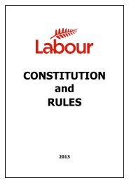 Labour Party Constitution and Rules.pdf - Elections New Zealand