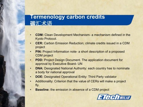 Green energy and Carbon credits - NEEC