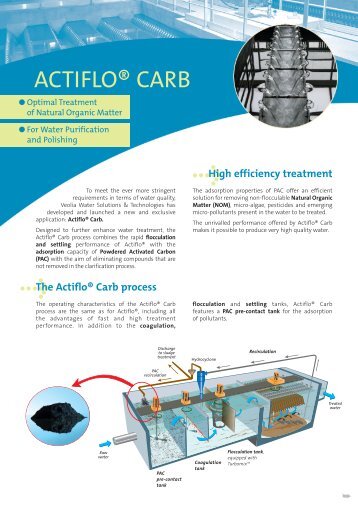 Actiflo™ Carb - Veolia Water Solutions & Technologies