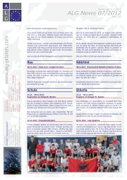 ALG News 07/2012 - Asociation Loyola Gymnasium - Prizren