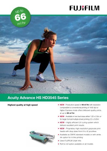 Acuity Advance HS HD3545 Series - Mayday Graphics
