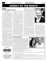 dorot - New York Nonprofit Press