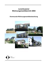Wohnungsmarktbericht Leverkusen 2004