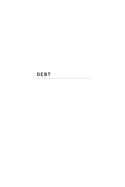 Debt: The First 5000 Years - autonomous learning