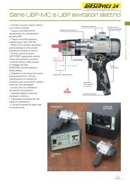 Serie UEP-MC e UEP avvitatori elettrici - AIRSERVICE 24 srl