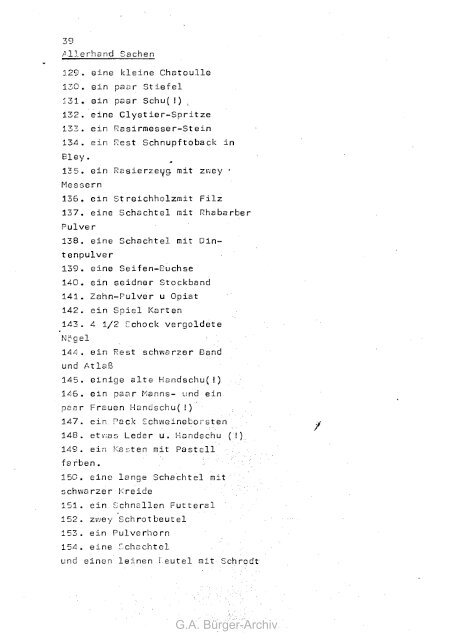 G.A. BÃ¼rger-Archiv - Leben und Werk des Dichters Gottfried August ...