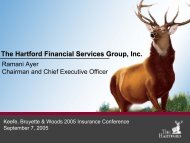 The Hartford Financial Services Group, Inc.