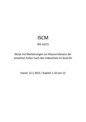 ISCM