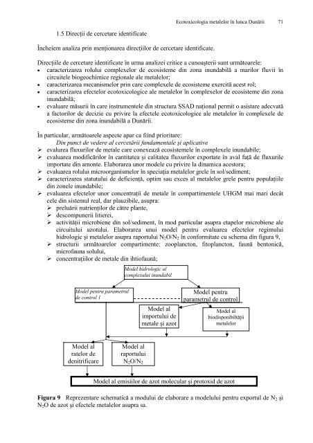 Ecotoxicologia metalelor grele in lunca Dunarii - CESEC