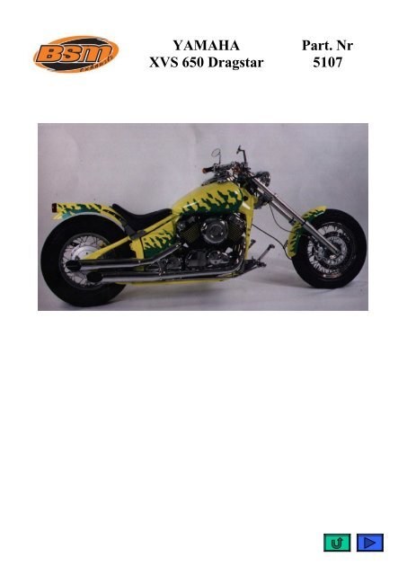 yamaha 650 xvs dragstar