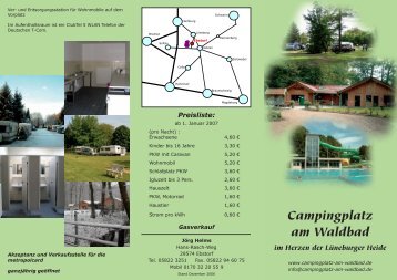 Campingplatz am Waldbad - Urlauber-Tipp.de