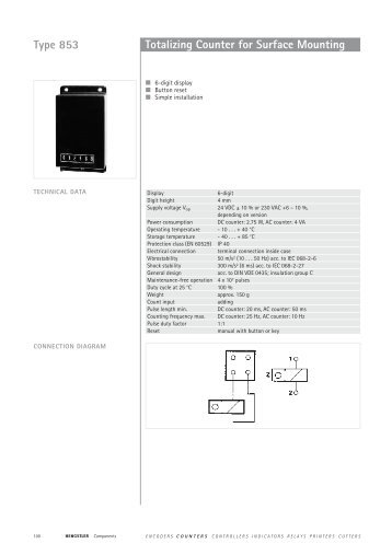 Type 853 - Hengstler Encoders