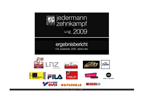 Zehnkampf End Auswertung 2009
