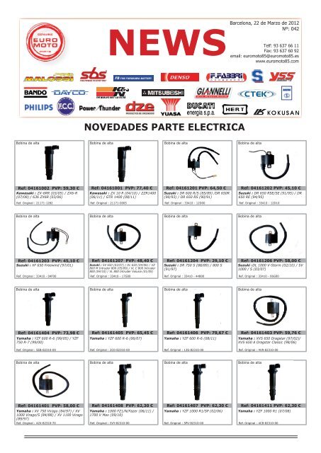 Novedad - Euromoto 85