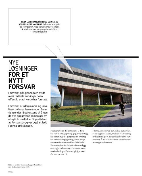 2010 - Forsvarsbygg