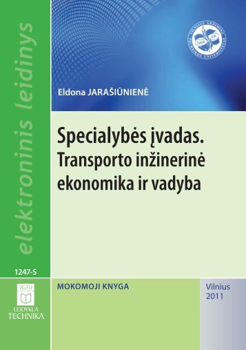 SpecialybÃ„Â—s Ã„Â¯vadas. - Vilniaus Gedimino technikos universitetas