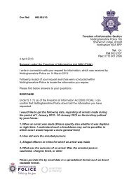 FOI 002183 13 Arrests made during the period 01.01.2012 to 30.01 ...