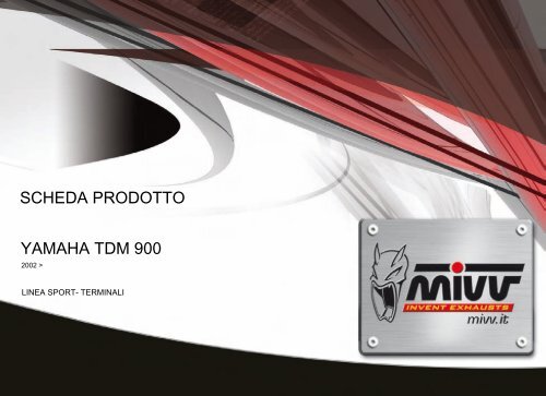 YAMAHA TDM 900 SCHEDA PRODOTTO - Mivv