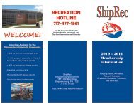 recreation hotline 717-477-1561 - Shippensburg University