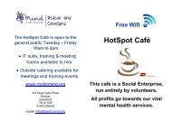 Cafe Menu Nov 2012 - Redcar & Cleveland Mind