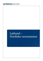 Lathund â Nordiska varunummer - LIF