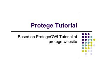 Protege Tutorial