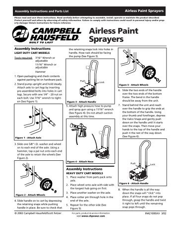 Airless Paint Sprayers - Campbell Hausfeld