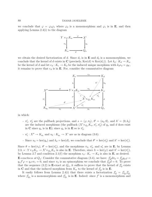 SNAKE LEMMA IN INCOMPLETE RELATIVE HOMOLOGICAL ...