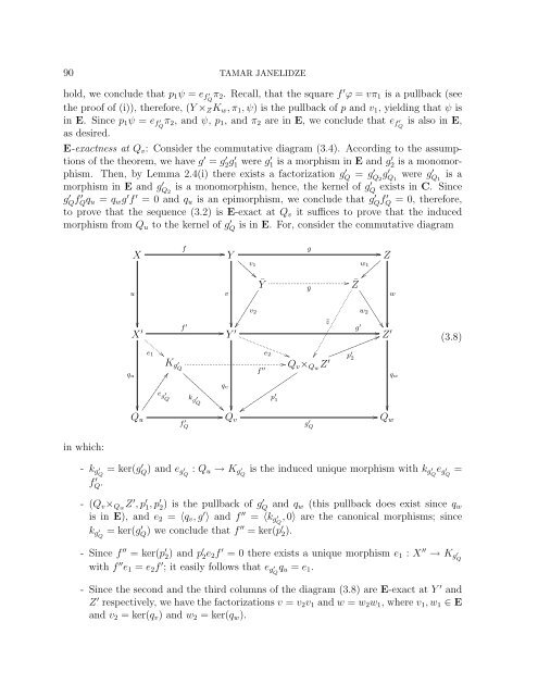 SNAKE LEMMA IN INCOMPLETE RELATIVE HOMOLOGICAL ...