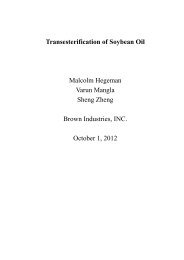 Transesterification Rotation 1