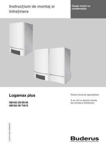 Manual utilizare Logamax GB162 25_35_45 kw.pdf - ProInstal Pipe