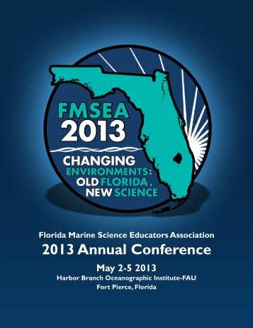 Conference Program - Florida Marine Science Educators Association