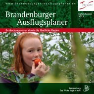 Brandenburger Ausflugsplaner - Ausflugsplaner Brandenburg