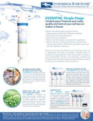 Download Product Brochure - EWS Water
