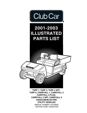 2001-2003 Turf-Carryall IPL - Mobilicab