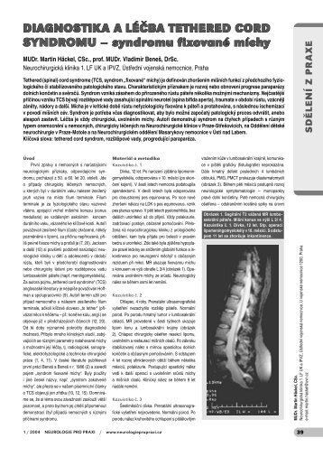 OtevÅ™Ã­t - Neurologie pro praxi