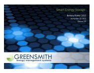 Smart Energy Storage - Battery Power Magazine