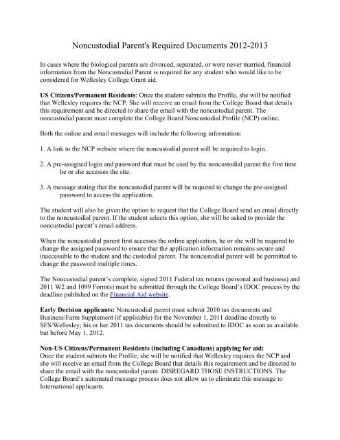 custodial parent