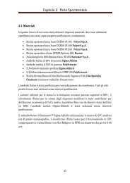 Capitolo 2 Parte Sperimentale