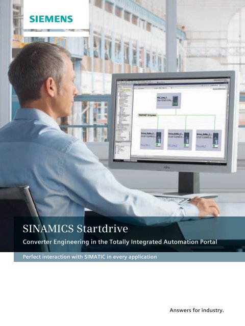 Brochure - SINAMICS Startdrive - Siemens Industry, Inc.
