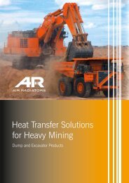 Heat Transfer Solutions for Heavy Mining - Air Radiators