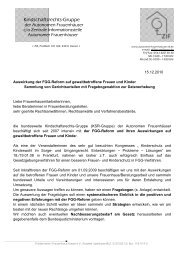 Anschreiben KSR-Fragebogen B-L-AG - Zentrale Informationsstelle ...