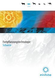 Katalog Fortpflanzungstechnologie Schwein - 2013