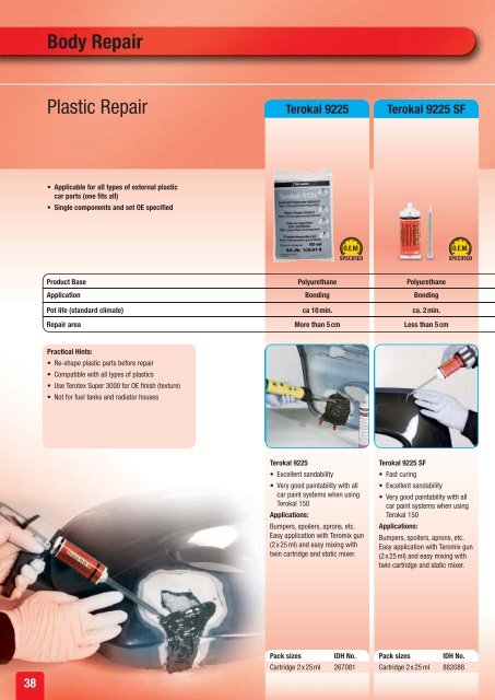 Body Repair - Henkel Content Management System