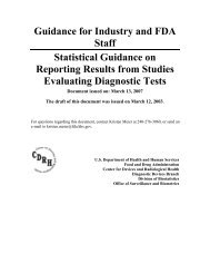 Statistical Guidance on Reporting Results from Studies Evaluating ...