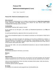 Protocol P25 Methionine-belastingstest - Diagnostisch centrum ...