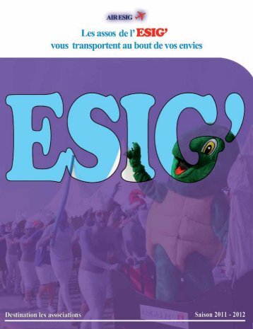 Plaquette des associations - ESIGELEC