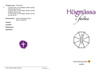 HÃ¶gmÃ¤ssa 09 - Svenska kyrkan Aneby